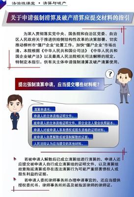 企業(yè)申請(qǐng)強(qiáng)制清算與破產(chǎn)清算所需材料指引及服務(wù)簡介